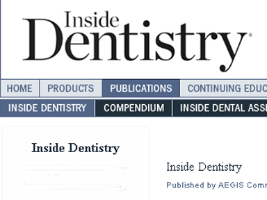 Inside Dentistry publishes DOCS Education article