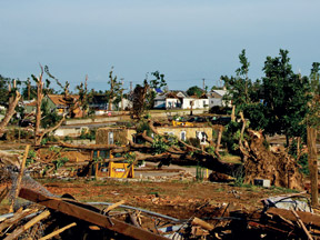 Celebrity joins DOCS Education member for tornado relief