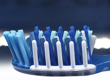 The true value of a toothbrush is concentrated on the head.