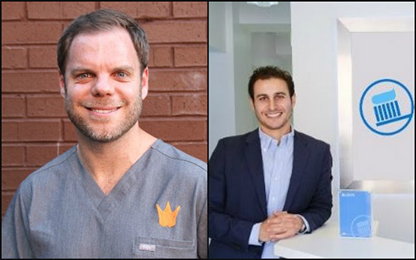 Founder Justin Joffe (l), and Dr. Jeffrey Rappaport, Dental Director