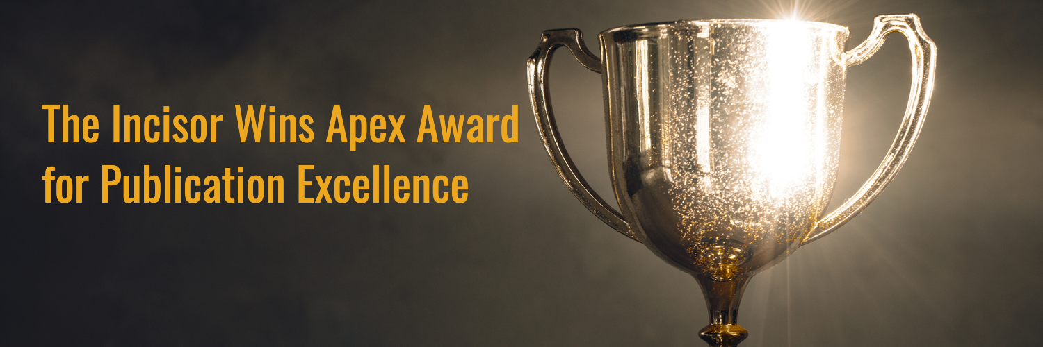 Incisor wins Apex Award 2021