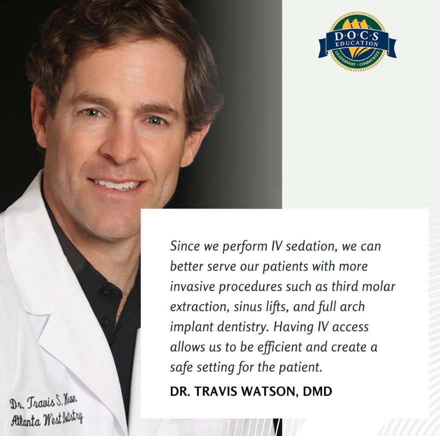 Dr. Travis Watson, DMD talks about DOCS Educations